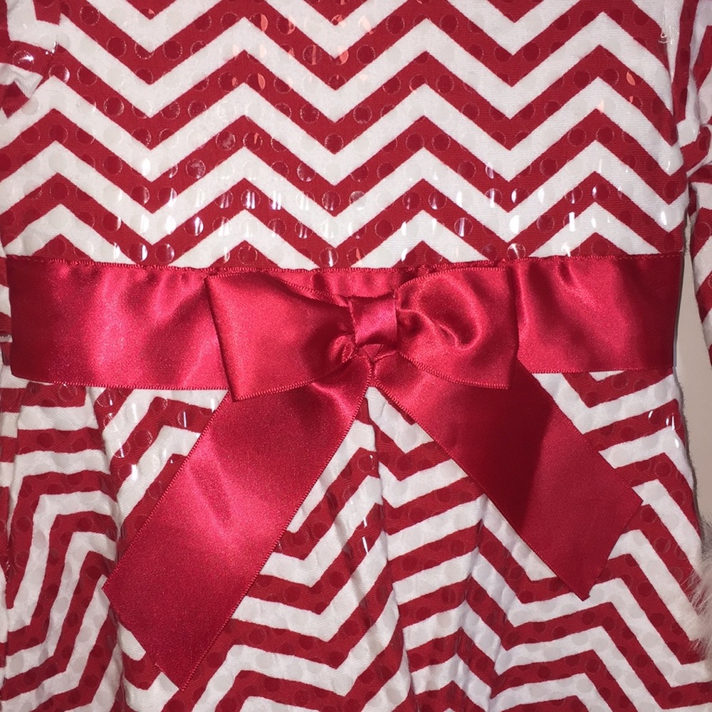 🎄🤶🏻Bonnie Baby Christmas Dress, 18M - Picture 3 of 6
